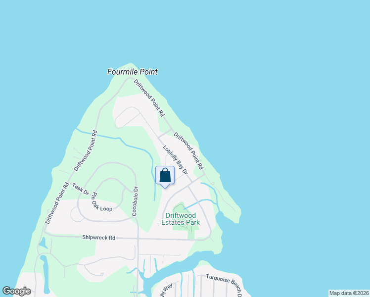 map of restaurants, bars, coffee shops, grocery stores, and more near 1387 Driftwood Point Road in Santa Rosa Beach