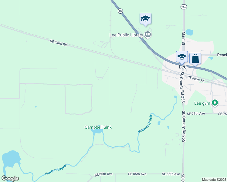 map of restaurants, bars, coffee shops, grocery stores, and more near in Lee