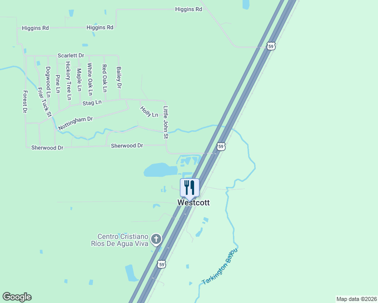 map of restaurants, bars, coffee shops, grocery stores, and more near 240 Sherwood Drive in Shepherd