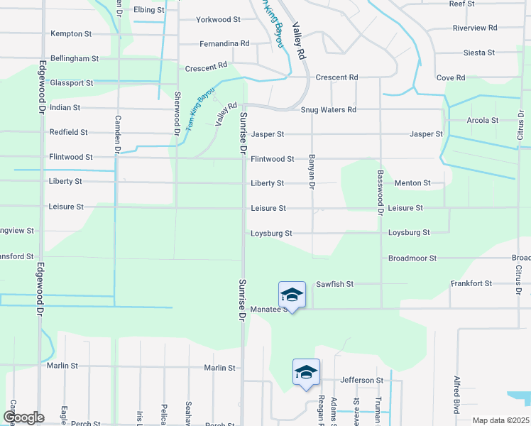 map of restaurants, bars, coffee shops, grocery stores, and more near 6909 Leisure Street in Navarre