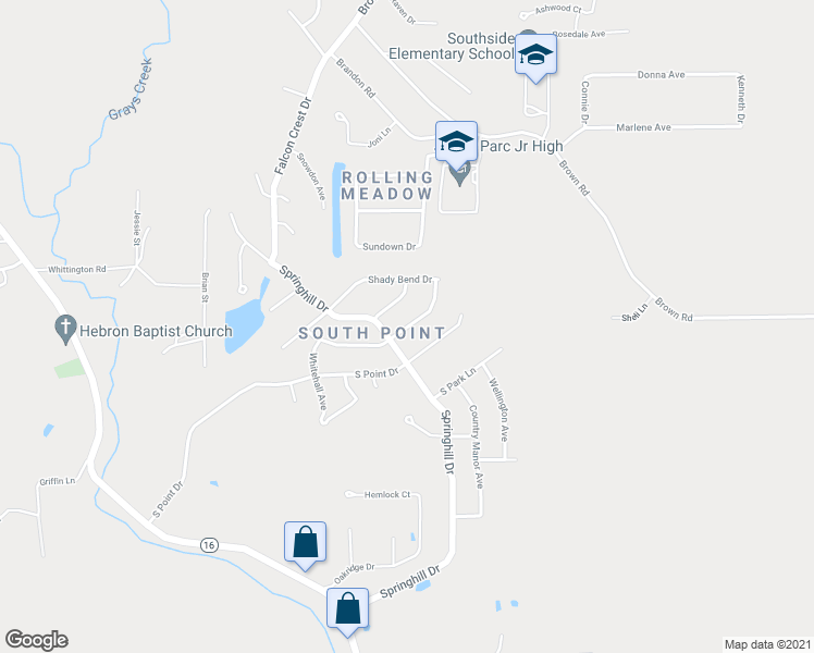 map of restaurants, bars, coffee shops, grocery stores, and more near 23869 Rosemont Avenue in Denham Springs