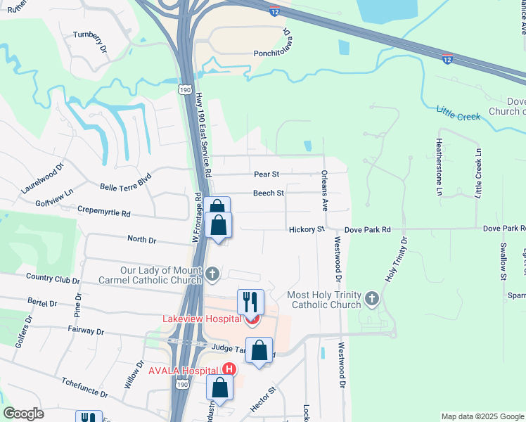 map of restaurants, bars, coffee shops, grocery stores, and more near 168 Walnut St in Covington