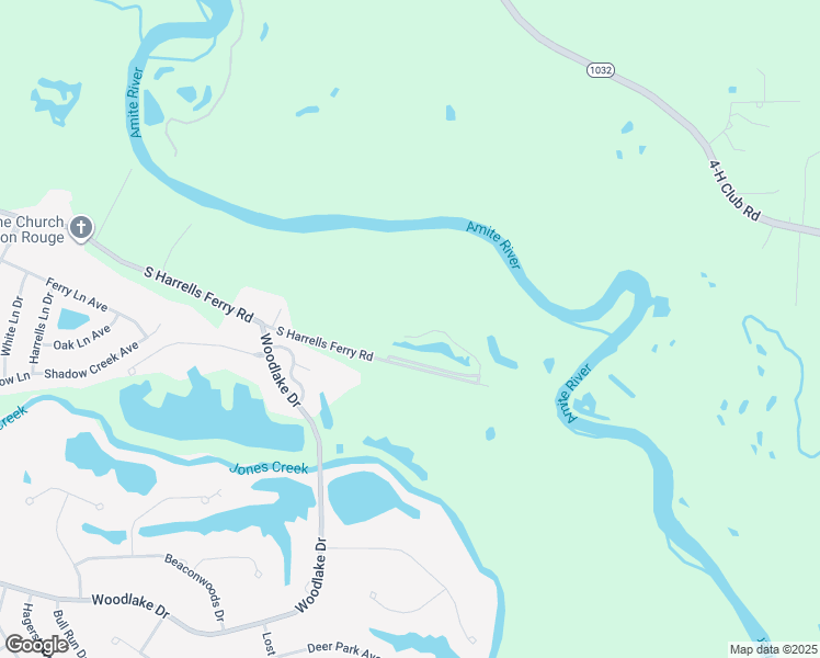 map of restaurants, bars, coffee shops, grocery stores, and more near 19423 River Breeze Drive in Baton Rouge