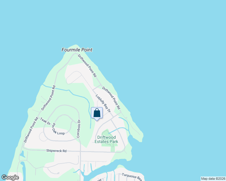 map of restaurants, bars, coffee shops, grocery stores, and more near 1387 Driftwood Point Road in Santa Rosa Beach