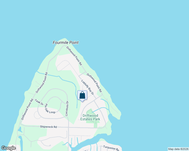 map of restaurants, bars, coffee shops, grocery stores, and more near 1387 Driftwood Point Road in Santa Rosa Beach