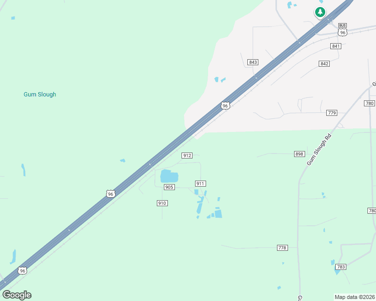 map of restaurants, bars, coffee shops, grocery stores, and more near 299 County Road 912 in Buna