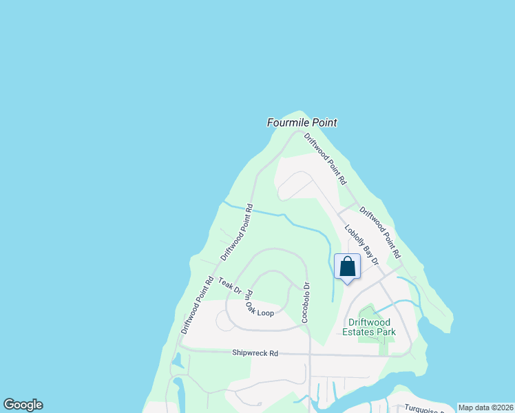 map of restaurants, bars, coffee shops, grocery stores, and more near 620 Driftwood Point Road in Santa Rosa Beach