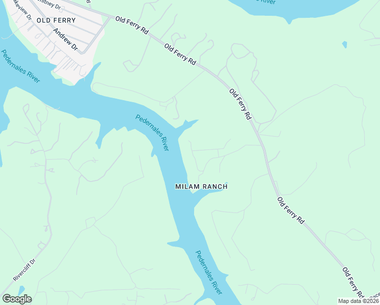 map of restaurants, bars, coffee shops, grocery stores, and more near 23705 Old Ferry Road in Spicewood