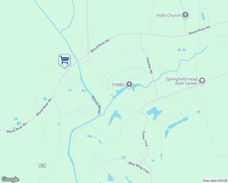 map of restaurants, bars, coffee shops, grocery stores, and more near 24236 Snowy Egret Cove in Springfield