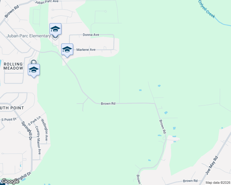 map of restaurants, bars, coffee shops, grocery stores, and more near 13996 Brown Road in Denham Springs