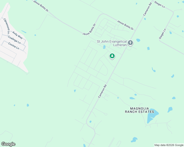 map of restaurants, bars, coffee shops, grocery stores, and more near 17112 Cameron Road in Pflugerville