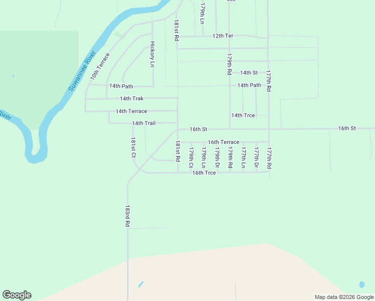 map of restaurants, bars, coffee shops, grocery stores, and more near 17932 16th Terrace in Live Oak