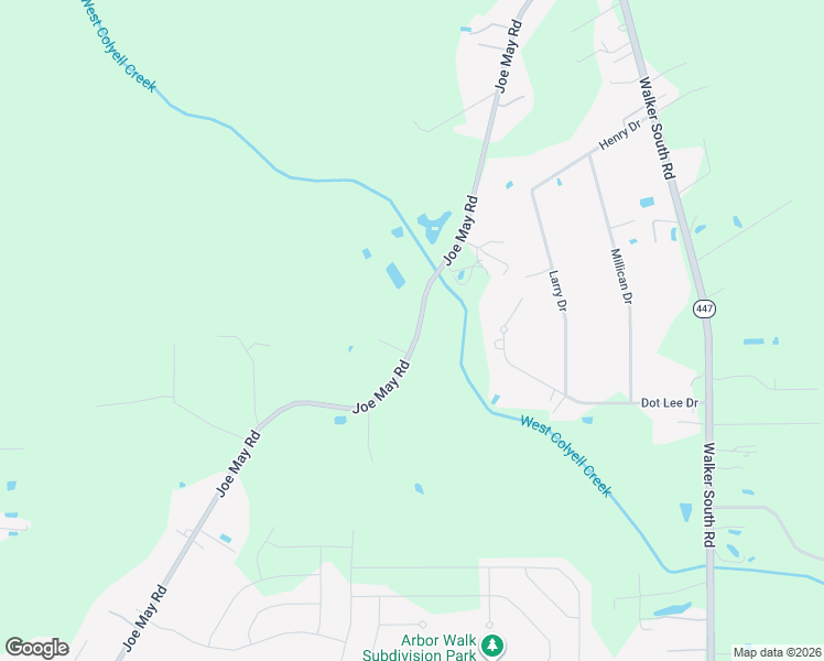 map of restaurants, bars, coffee shops, grocery stores, and more near 24281 Joe May Road in Denham Springs