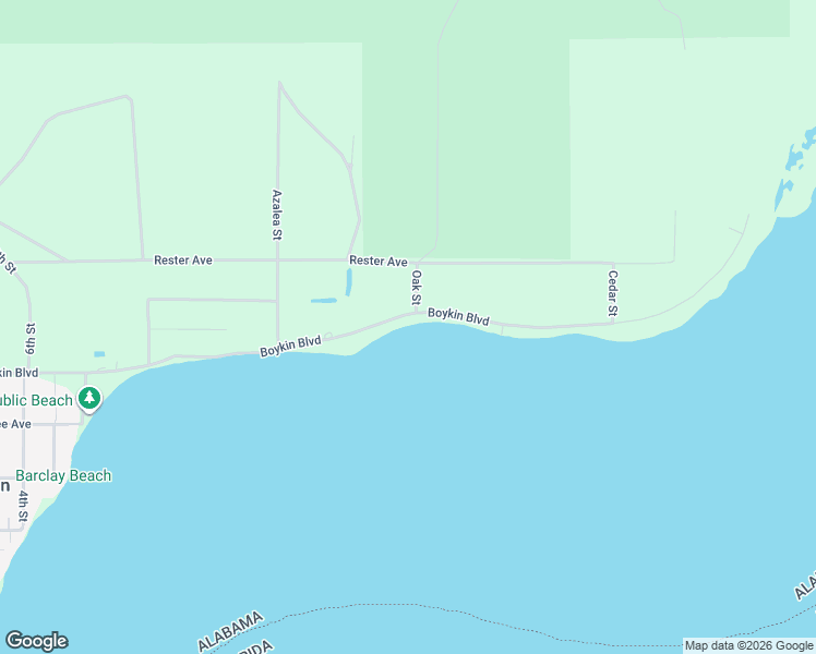 map of restaurants, bars, coffee shops, grocery stores, and more near 35608 Boykin Boulevard in Lillian