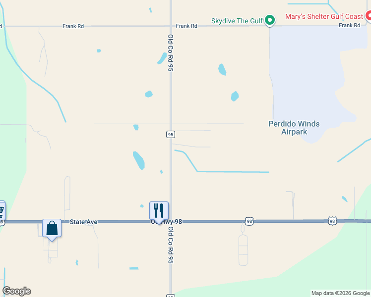 map of restaurants, bars, coffee shops, grocery stores, and more near in Elberta