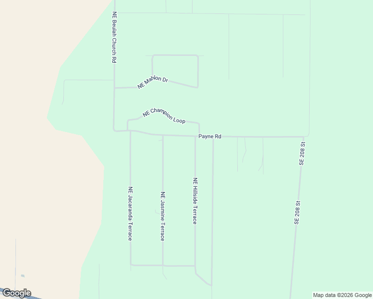 map of restaurants, bars, coffee shops, grocery stores, and more near 172 Northeast Hillside Terrace in Lee