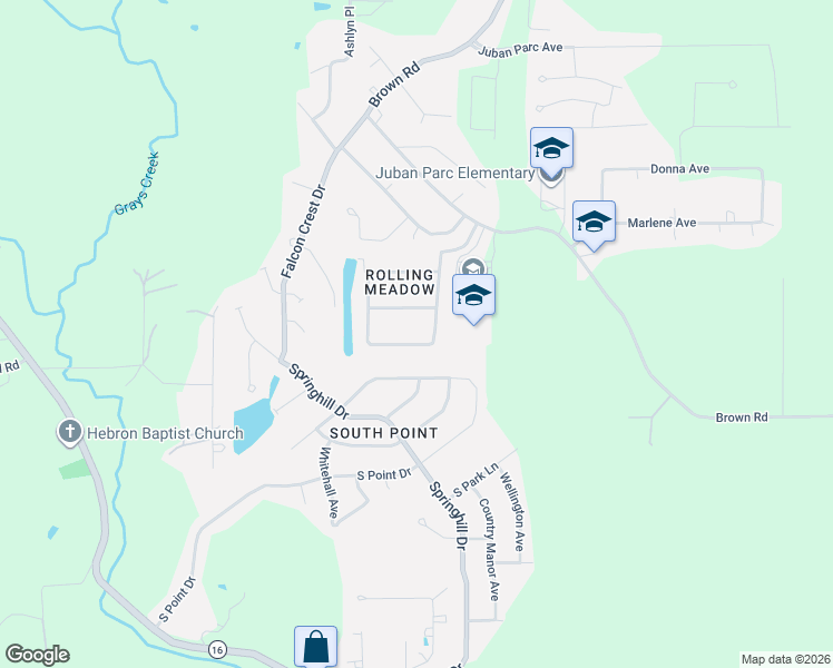 map of restaurants, bars, coffee shops, grocery stores, and more near 12251 Sundown Drive in Denham Springs