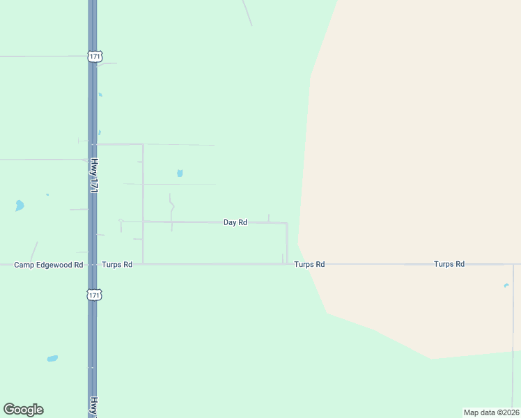 map of restaurants, bars, coffee shops, grocery stores, and more near Day Road in Ragley