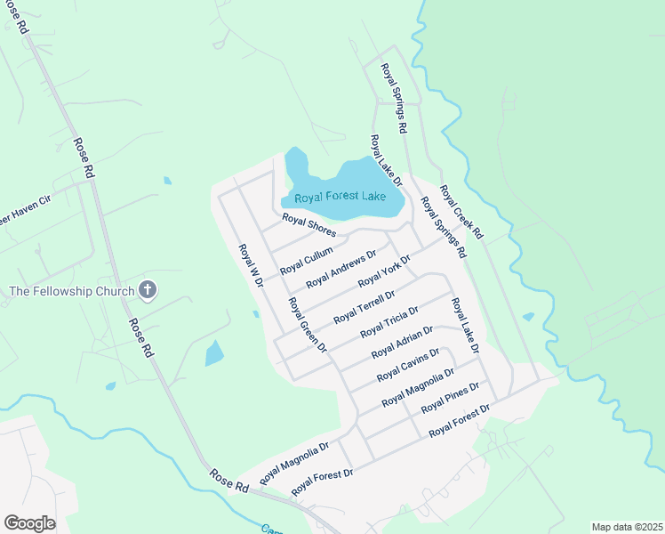 map of restaurants, bars, coffee shops, grocery stores, and more near 10457 Royal Andrews Drive in Conroe
