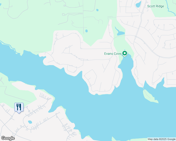 map of restaurants, bars, coffee shops, grocery stores, and more near 371 West Shore Lane in Montgomery