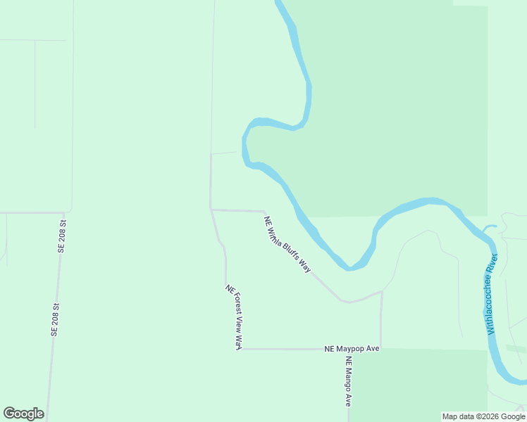 map of restaurants, bars, coffee shops, grocery stores, and more near 897 Northeast Withla Bluffs Way in Lee