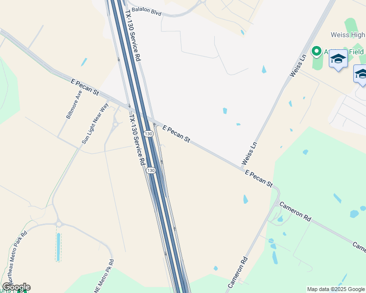 map of restaurants, bars, coffee shops, grocery stores, and more near 4971-5799 Pflugerville East Road in Pflugerville