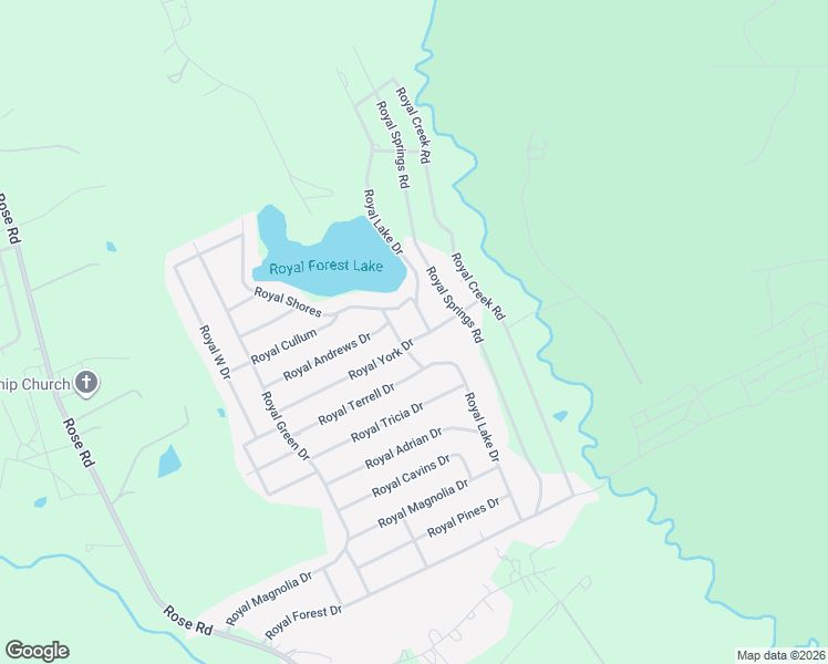 map of restaurants, bars, coffee shops, grocery stores, and more near 10733 Royal York Drive in Conroe