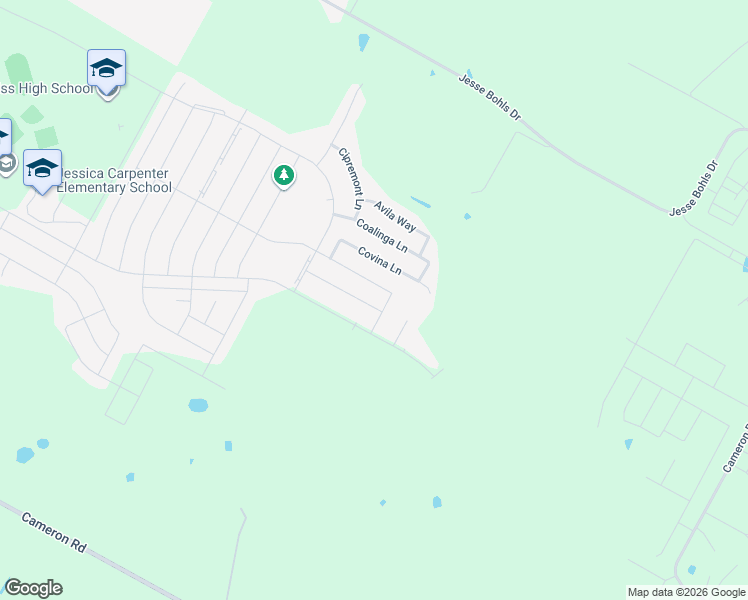 map of restaurants, bars, coffee shops, grocery stores, and more near 6712 Golden Bough Lane in Pflugerville