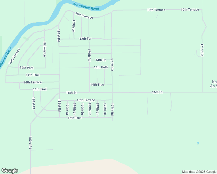 map of restaurants, bars, coffee shops, grocery stores, and more near 11568 156th Street in McAlpin