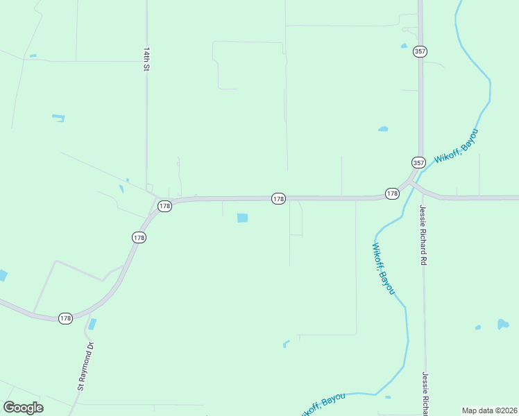 map of restaurants, bars, coffee shops, grocery stores, and more near 292 Louisiana 178 in Church Point