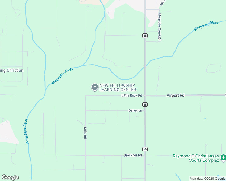 map of restaurants, bars, coffee shops, grocery stores, and more near 18189-18333 Little Rock Road in Foley