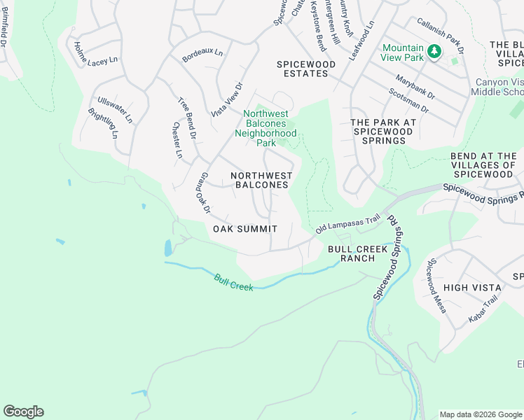 map of restaurants, bars, coffee shops, grocery stores, and more near 9813 Talleyran Drive in Austin