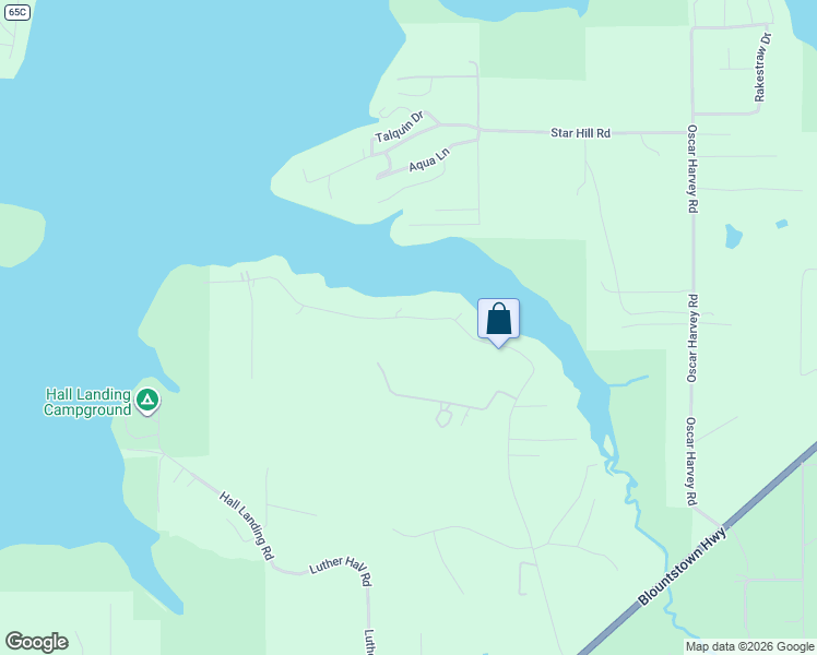 map of restaurants, bars, coffee shops, grocery stores, and more near 1909 Collins Landing Road in Tallahassee