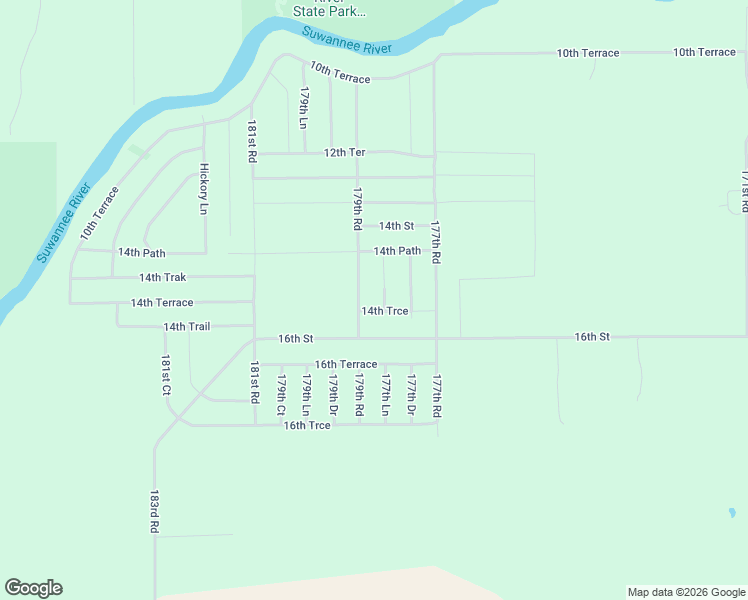 map of restaurants, bars, coffee shops, grocery stores, and more near 1443 177th Court in Live Oak