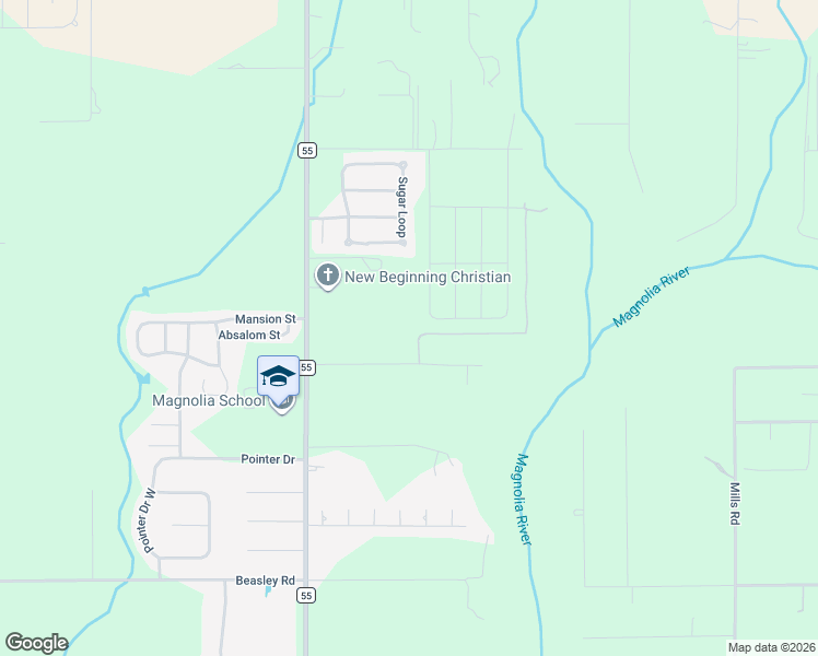 map of restaurants, bars, coffee shops, grocery stores, and more near 13425 Ray Gardner Lane in Foley