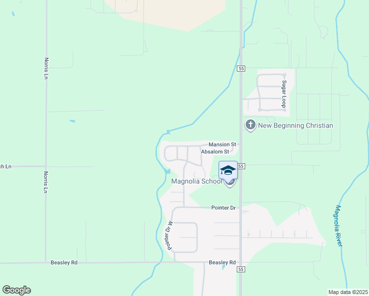 map of restaurants, bars, coffee shops, grocery stores, and more near 13585 Sanctuary Drive in Foley