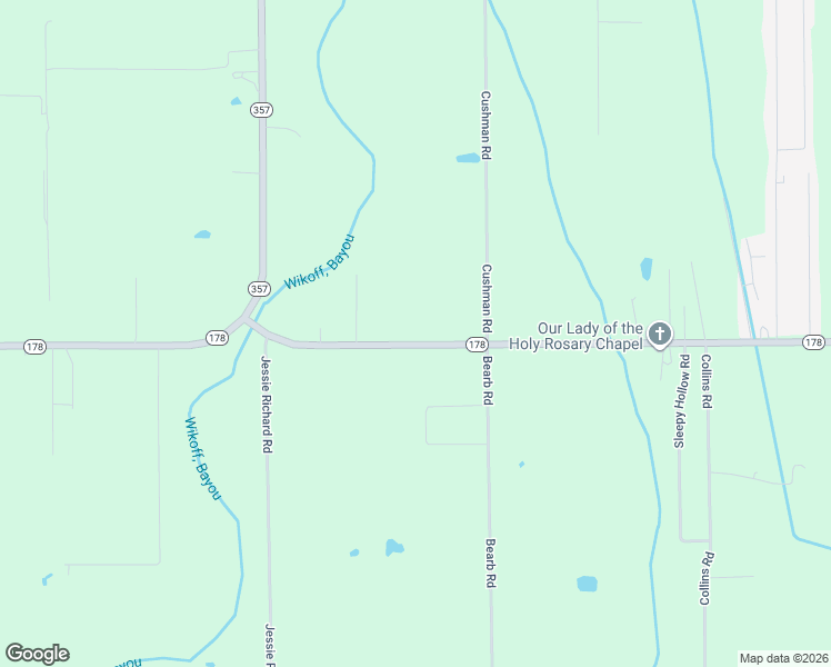 map of restaurants, bars, coffee shops, grocery stores, and more near 837 Louisiana 178 in Opelousas