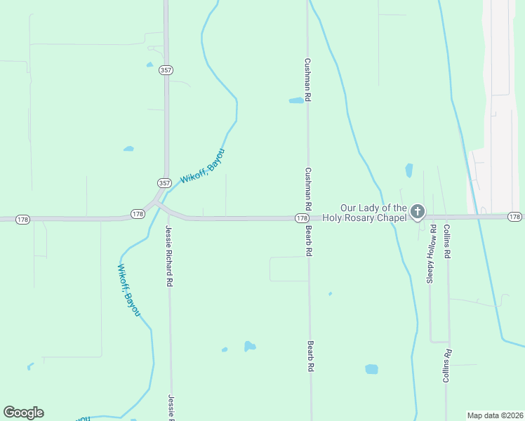 map of restaurants, bars, coffee shops, grocery stores, and more near 837 Louisiana 178 in Opelousas