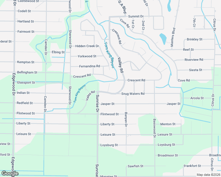 map of restaurants, bars, coffee shops, grocery stores, and more near 2345 Darvas Drive in Navarre
