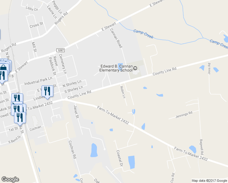 map of restaurants, bars, coffee shops, grocery stores, and more near 12506 Gulf Coast Drive in Willis