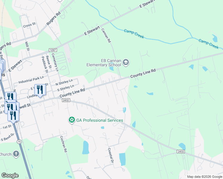 map of restaurants, bars, coffee shops, grocery stores, and more near 12506 Gulf Coast Drive in Willis