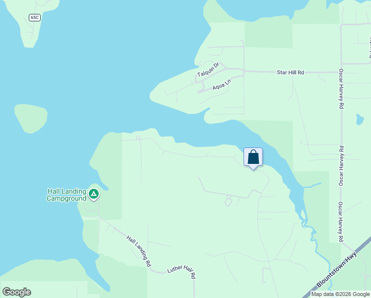 map of restaurants, bars, coffee shops, grocery stores, and more near 1877 Collins Landing Road in Tallahassee