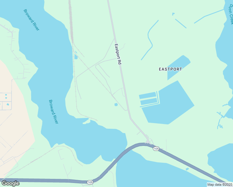 map of restaurants, bars, coffee shops, grocery stores, and more near 9469 Eastport Road in Jacksonville