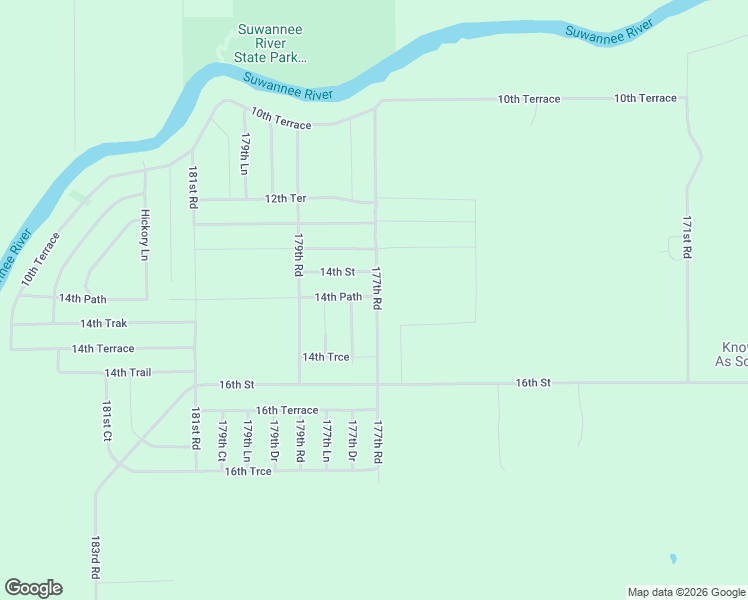 map of restaurants, bars, coffee shops, grocery stores, and more near 17582 14th Street in Live Oak