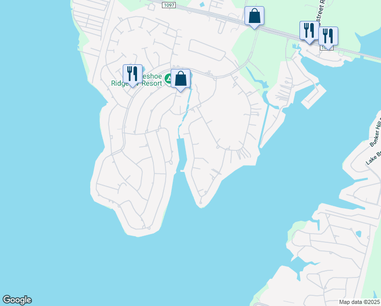 map of restaurants, bars, coffee shops, grocery stores, and more near 12526 Lake Vista Drive in Willis