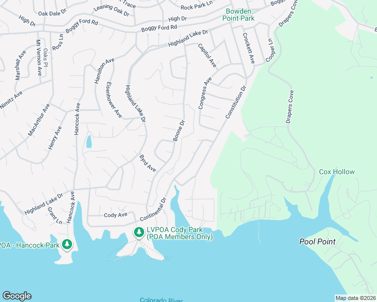 map of restaurants, bars, coffee shops, grocery stores, and more near 20104 Champlain Cove in Leander