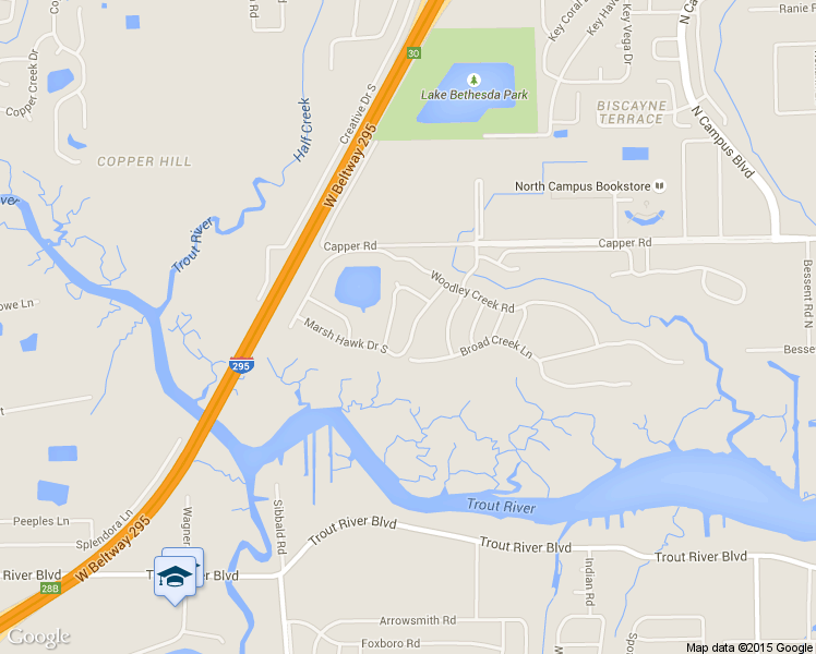 map of restaurants, bars, coffee shops, grocery stores, and more near 10332 Marsh Hawk Drive in Jacksonville