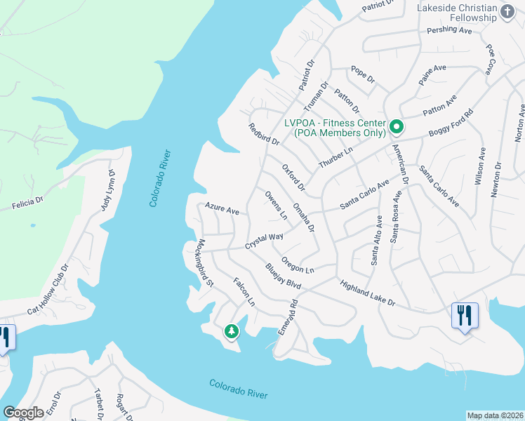 map of restaurants, bars, coffee shops, grocery stores, and more near 21805 Owens Cove in Leander