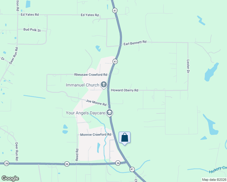 map of restaurants, bars, coffee shops, grocery stores, and more near 37024 Howard Oberry Road in Pearl River