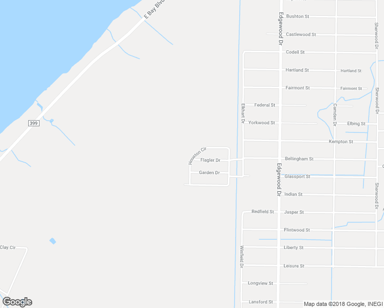 map of restaurants, bars, coffee shops, grocery stores, and more near 2518 Houston Circle in Gulf Breeze